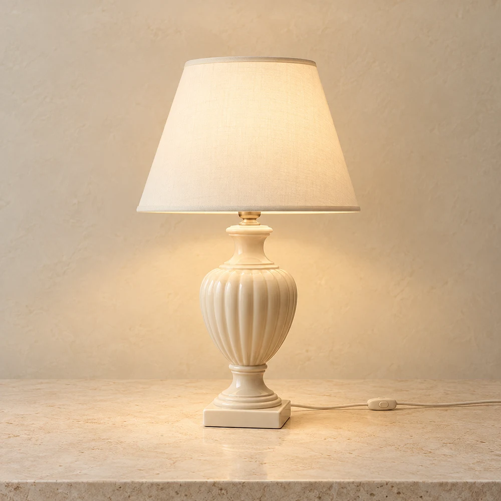 Versailles porcelain urn table lamp
