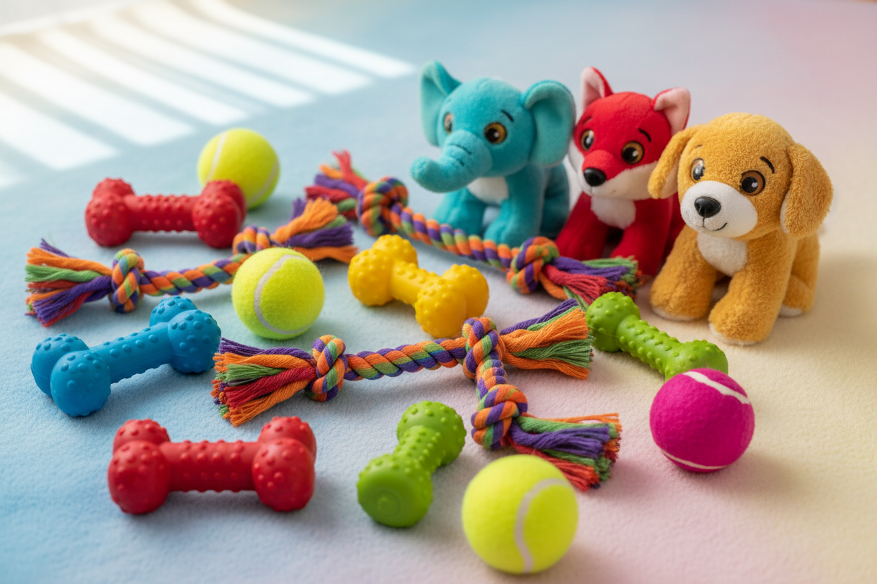 Pet toy background